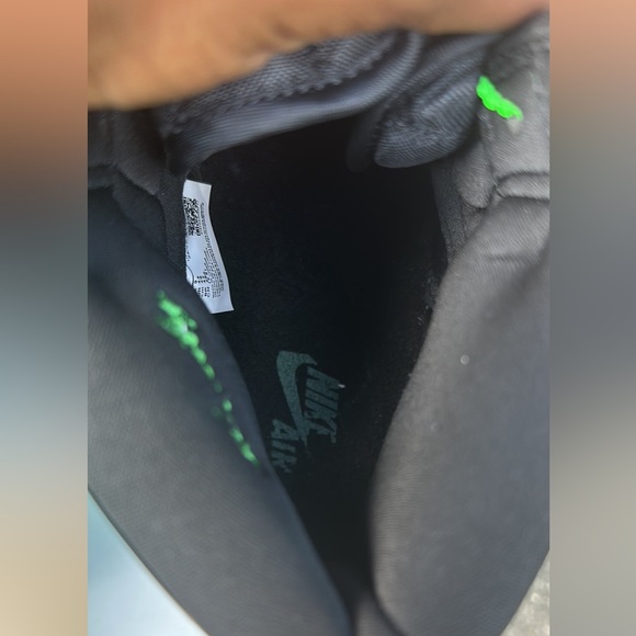 Air jordan 1 retro green black no box size 10 - Picture 5 of 7